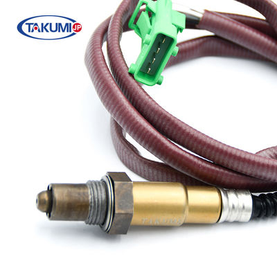 Original 0258006026 4 Wire Direct Fit Oxygen Sensor dengan Panjang 1260mm untuk Kendaraan PEUGEOT dan CITROEN
