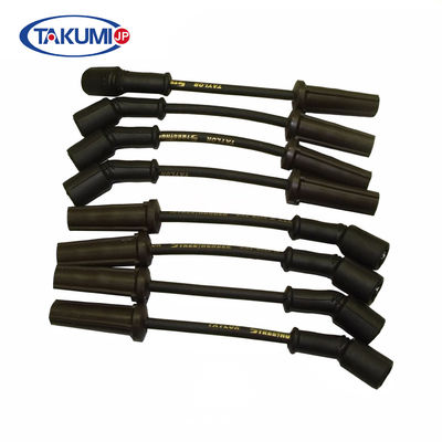 Kabel Busi Resistivitas Rendah Bahan PBT Hitam Cocok CAMRY 90919-15457