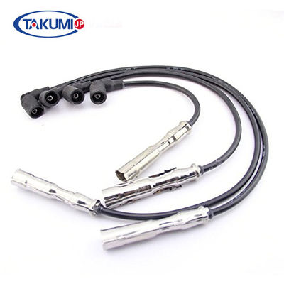 Kabel Busi VW Golf EPDM / Silica Gel 021905409AD Menahan Tekanan Tinggi