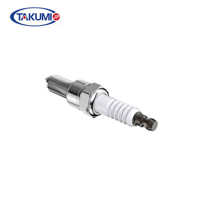 bahan platinum busi roda dua 19mm Jangkauan Kursi Datar 7 Jangkauan Panas